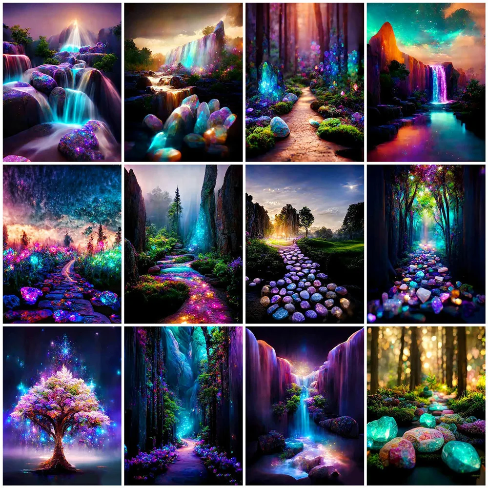 HUACAN Diamond Painting New Collection 2023 Waterfall Mosaic Stone Beads Embroidery Landscape Pictures For The Home
HUACAN Diamond Painting New Collection 2023 Waterfall Mosaic Stone Beads Embroidery Landscape Pictures For The Home