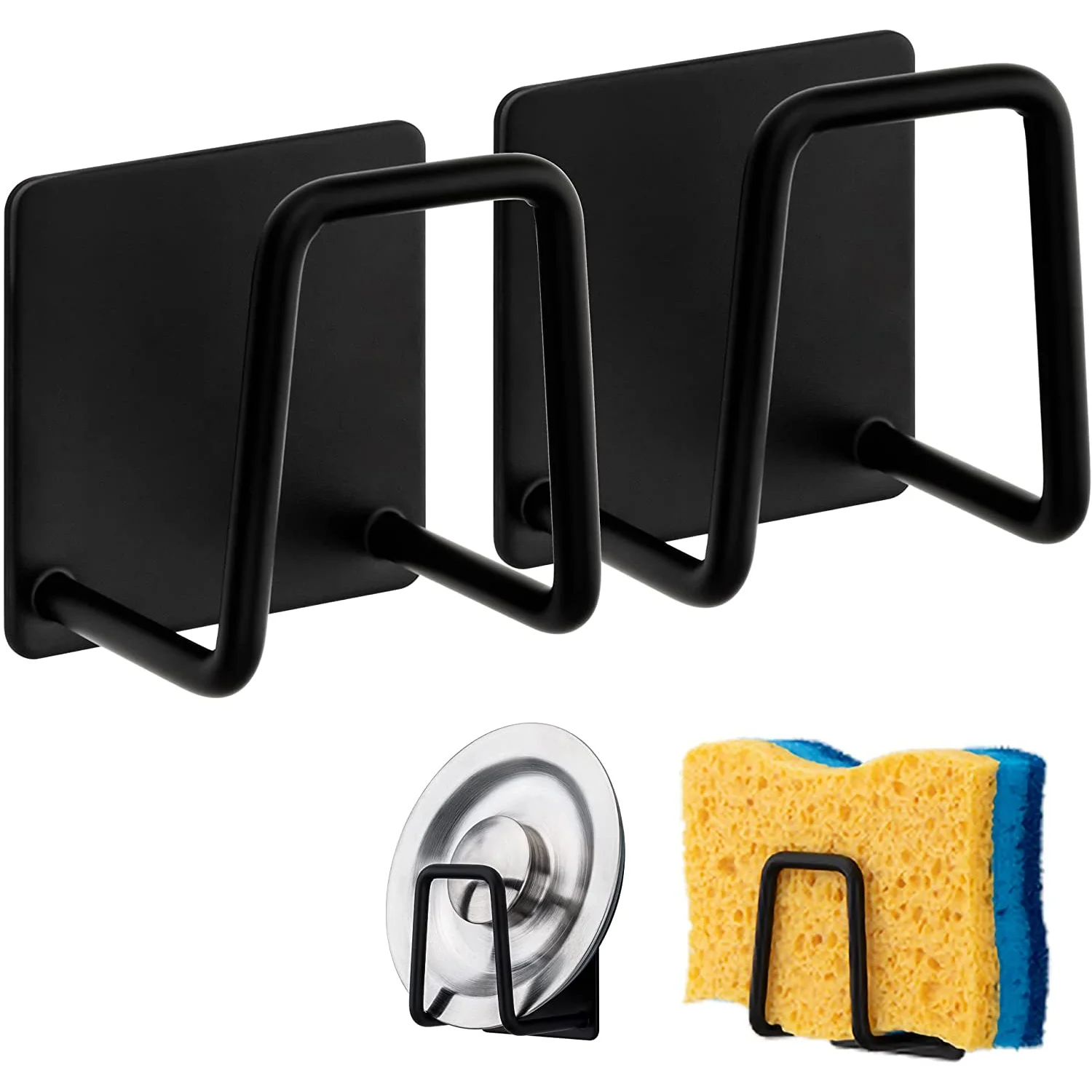 Vacclo Stainless Steel Sponge Drain Rack Steel Ball Sink Cover Storage Rack Wall-mounted Pot Cover Rack Free Punch Kitchen Hook
Vacclo Stainless Steel Sponge Drain Rack Steel Ball Sink Cover Storage Rack Wall-mounted Pot Cover Rack Free Punch Kitchen Hook