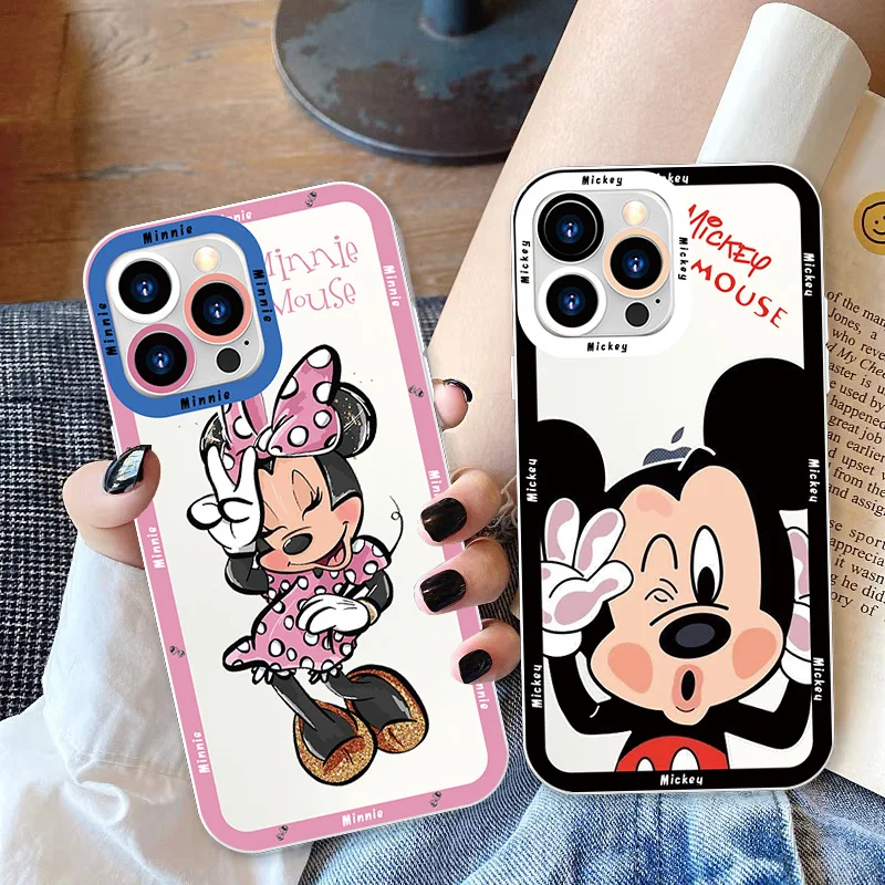 Minnie Mickey Mouse For Apple iPhone 14 13 12 11 XS XR X Pro Max mini 8 7 6S 6 Plus Angel Eyes Transparent Phone Case
Minnie Mickey Mouse For Apple iPhone 14 13 12 11 XS XR X Pro Max mini 8 7 6S 6 Plus Angel Eyes Transparent Phone Case