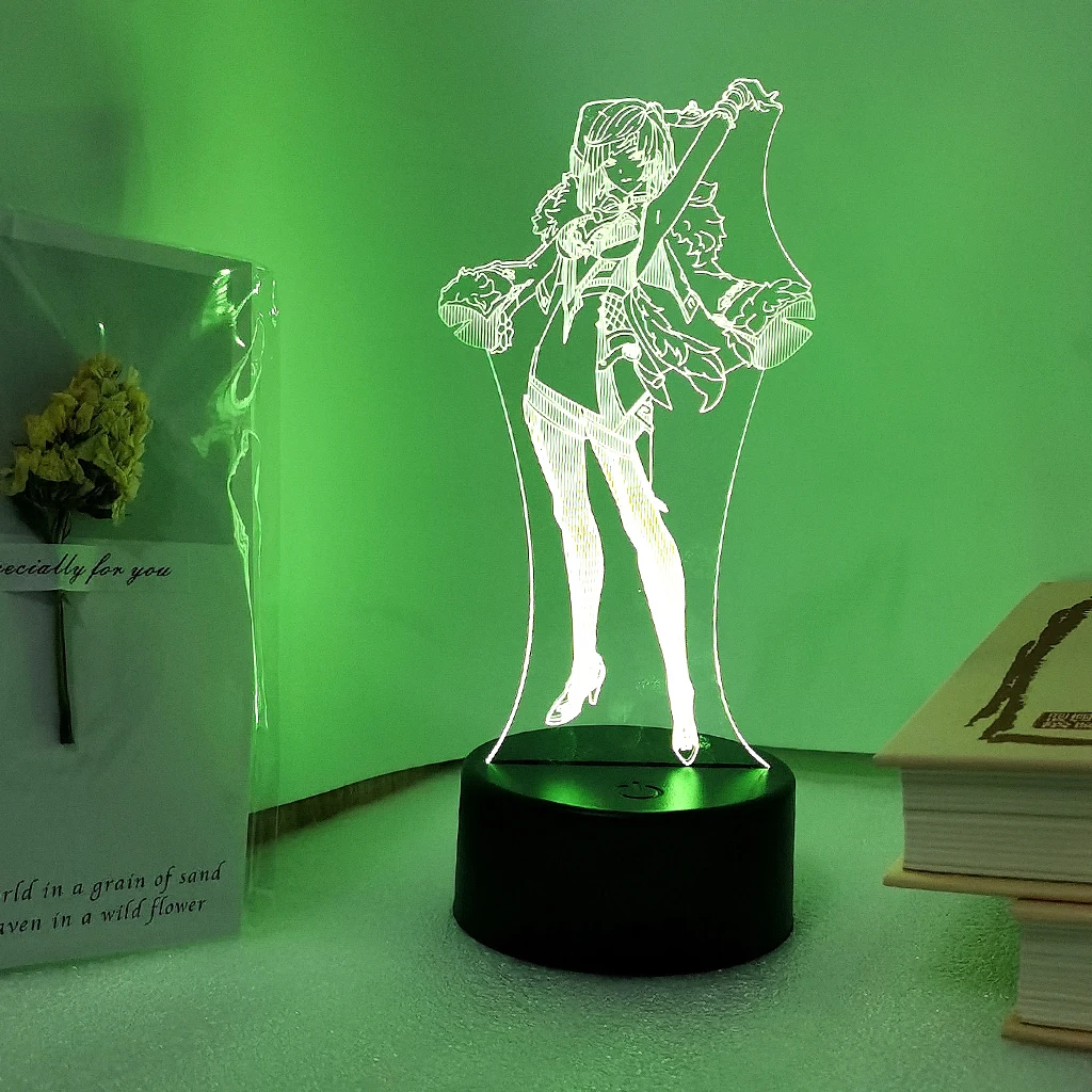 Hot Game Genshin Impact YELAN 16 Colors Lamp Led Anime Night Light For Kid Room Decor Christmas Fairy Gift Can Buy Acrylic Board
Hot Game Genshin Impact YELAN 16 Colors Lamp Led Anime Night Light For Kid Room Decor Christmas Fairy Gift Can Buy Acrylic Board
