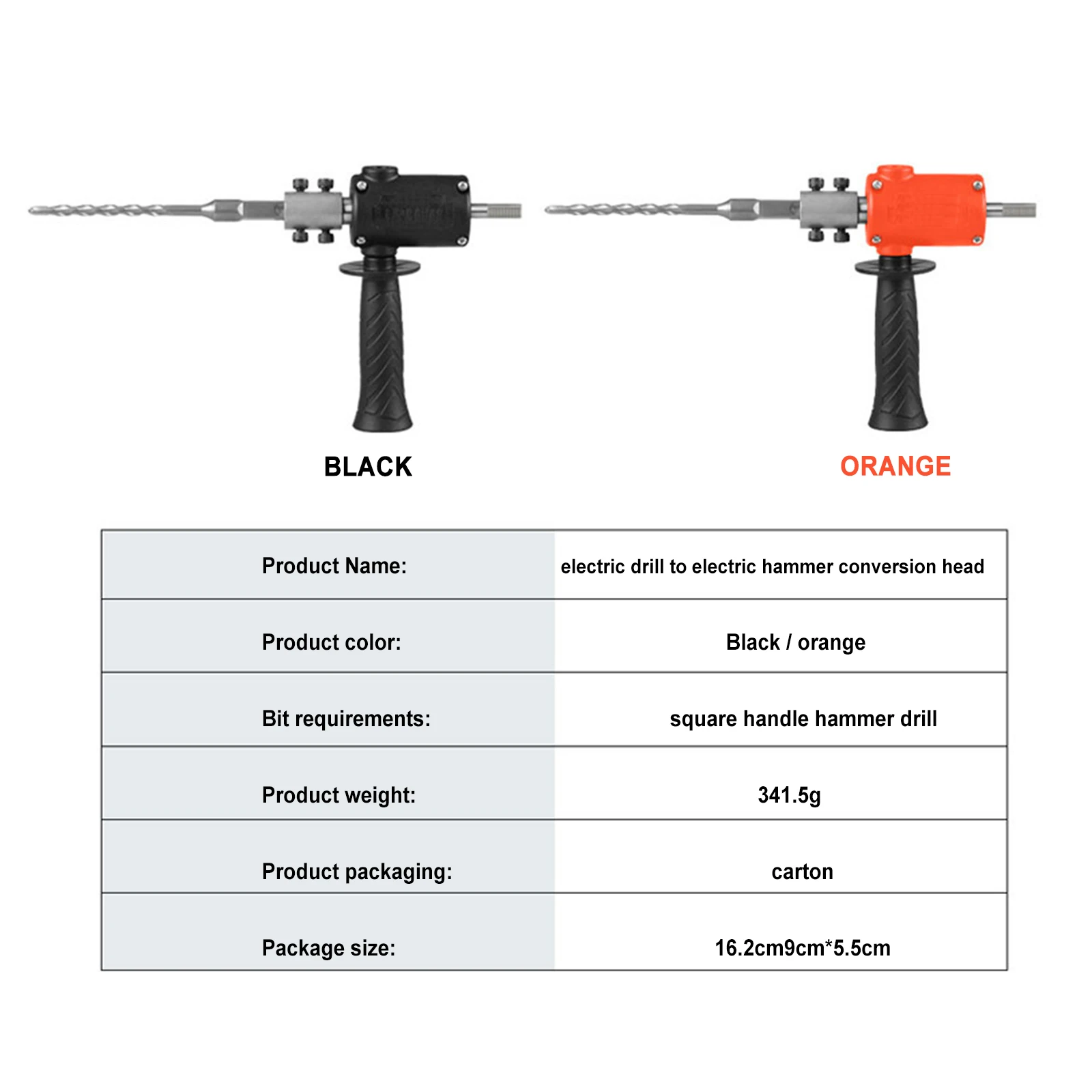 Electric Drill to Electric Hammer Conversion Adapter Accessories Concrete Breaker Head Converter Handheld Hammer Modified Tools
Electric Drill to Electric Hammer Conversion Adapter Accessories Concrete Breaker Head Converter Handheld Hammer Modified Tools