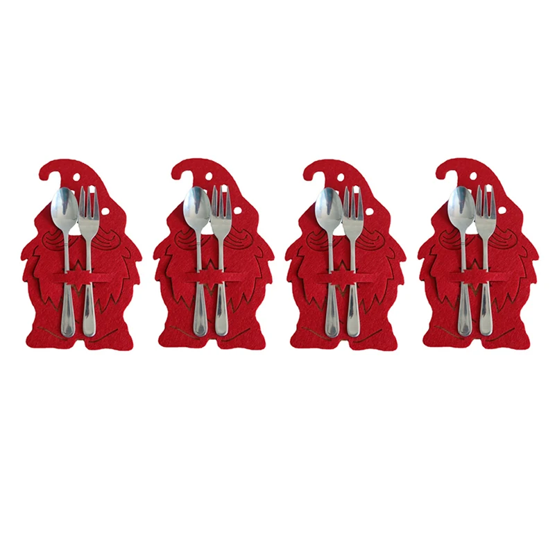 4PCS Christmas Santa Tableware Knife Fork Spoon Storage Bag Christmas Party Dinner Table Decoration Supplies
4PCS Christmas Santa Tableware Knife Fork Spoon Storage Bag Christmas Party Dinner Table Decoration Supplies