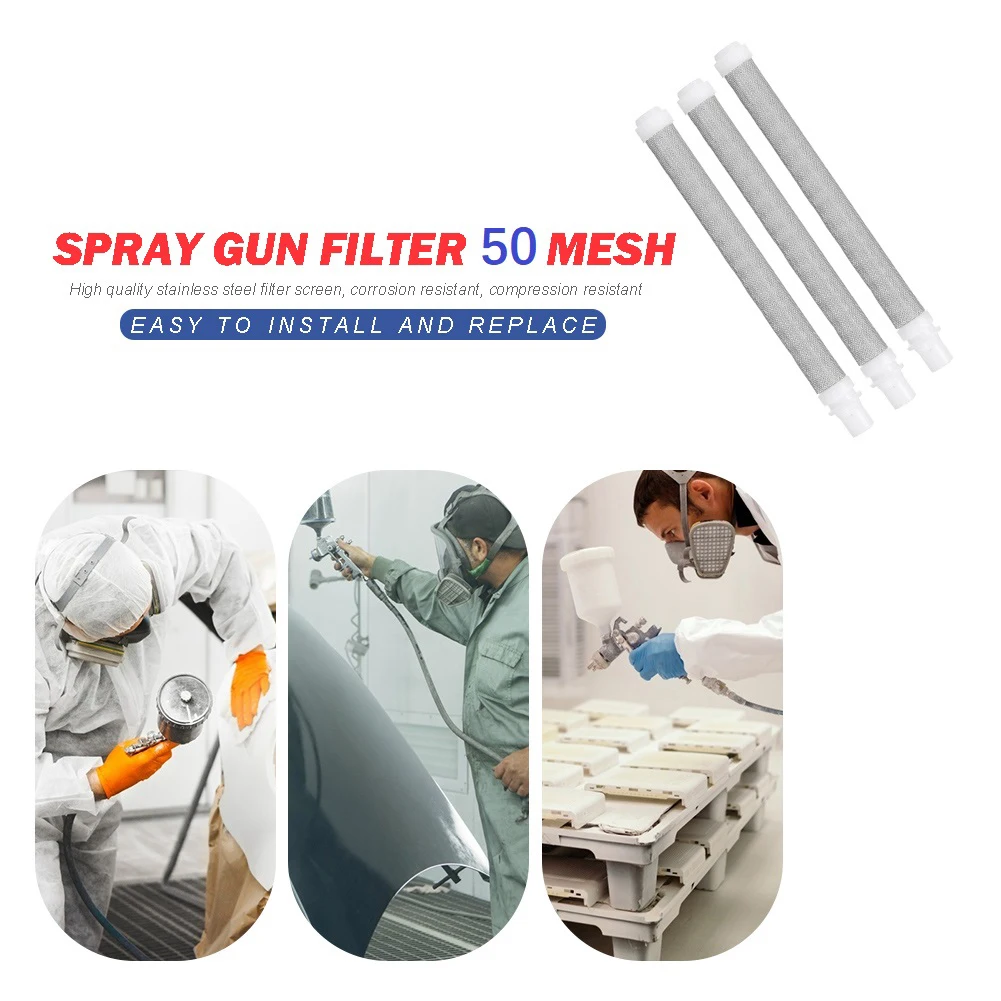 Durable Hot Sale Protable Useful Brand New Spray Filter Airless Stainless Steel 10cm/3.94\" 5/10pcs Accessories
Durable Hot Sale Protable Useful Brand New Spray Filter Airless Stainless Steel 10cm/3.94\" 5/10pcs Accessories