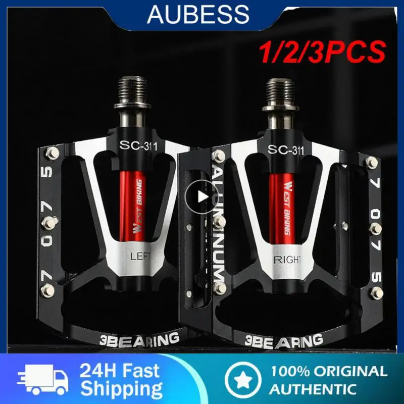 1/2/3PCS BIKING MTB Bicycle Pedals Ultralight CNC Aluminium Alloy Anti-Slip Road Bike Flat Pedals Cycling 3-Bearing Bike Pedals
1/2/3PCS BIKING MTB Bicycle Pedals Ultralight CNC Aluminium Alloy Anti-Slip Road Bike Flat Pedals Cycling 3-Bearing Bike Pedals