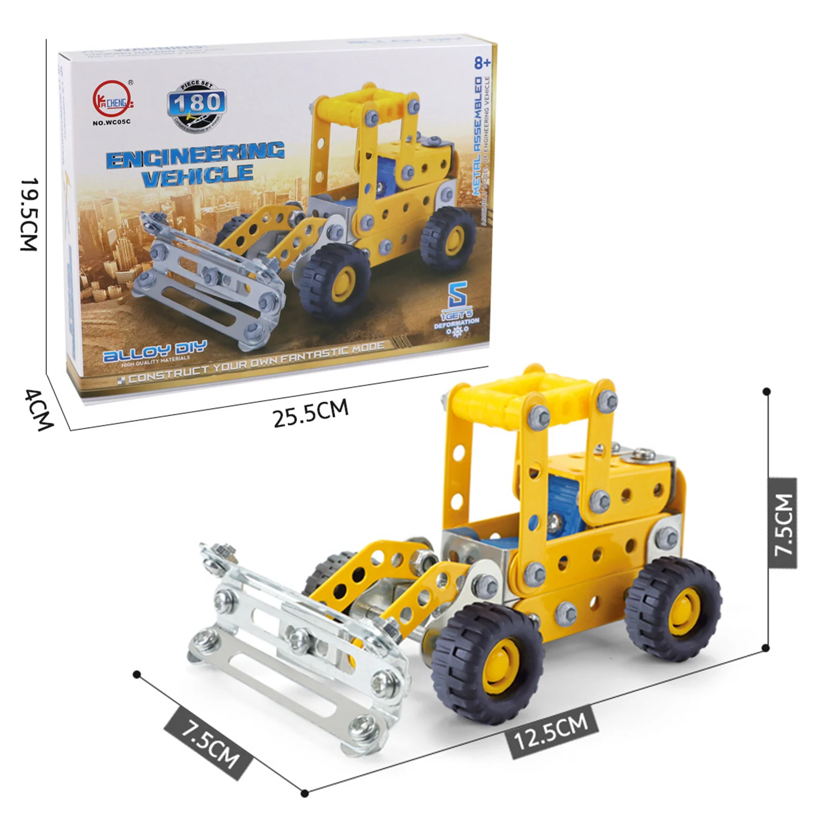 180 Piece Building Blocks Set Toy Montessori DIY Blocks Screw Nut Assembly Engineering Vehicle Model Toy For Boys Gift Dropship
180 Piece Building Blocks Set Toy Montessori DIY Blocks Screw Nut Assembly Engineering Vehicle Model Toy For Boys Gift Dropship