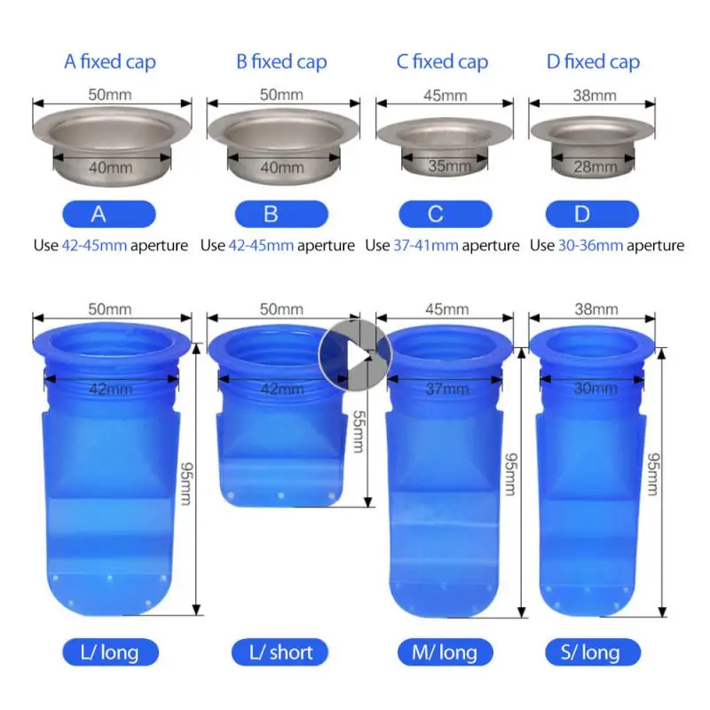 Silicone Anti-odor Floor Drain Core Anti-backflow Sealer Floor Drainer Pest Control Floor Drain Deodorant Core Pipe For Bathroom
Silicone Anti-odor Floor Drain Core Anti-backflow Sealer Floor Drainer Pest Control Floor Drain Deodorant Core Pipe For Bathroom