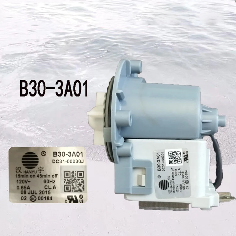 

Drain pump motor B30-3A01 DC31-00030J 120V 60Hz Drainage motor For Swan Haier LG Washing Machine Parts