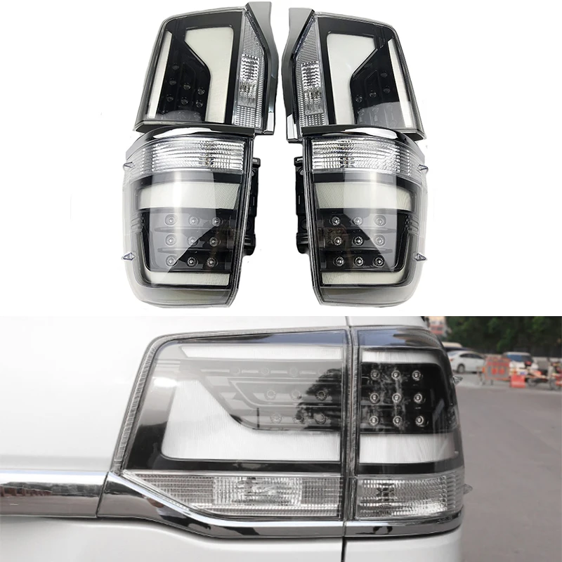 Fit for Toyota Land Cruiser 2016-2018 LC200 LED tail lights rear lights LED DRL brake parking lights appearance accessories
Fit for Toyota Land Cruiser 2016-2018 LC200 LED tail lights rear lights LED DRL brake parking lights appearance accessories