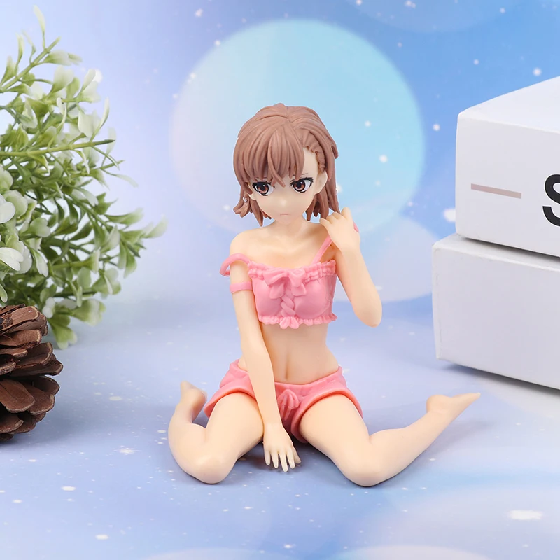 10cm Anime Scientific Super Electromagnetic Gun Action Figure Misaka Mikoto Underwear Sexy Girl PVC Collection Model Doll Toy
10cm Anime Scientific Super Electromagnetic Gun Action Figure Misaka Mikoto Underwear Sexy Girl PVC Collection Model Doll Toy