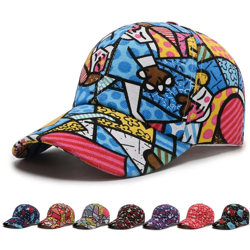 Outdoor Fashion Four Seasons Adjustable Sunscreen Hats Lip Floral Cap Baseball Hats Cartoon Print Caps
Outdoor Fashion Four Seasons Adjustable Sunscreen Hats Lip Floral Cap Baseball Hats Cartoon Print Caps