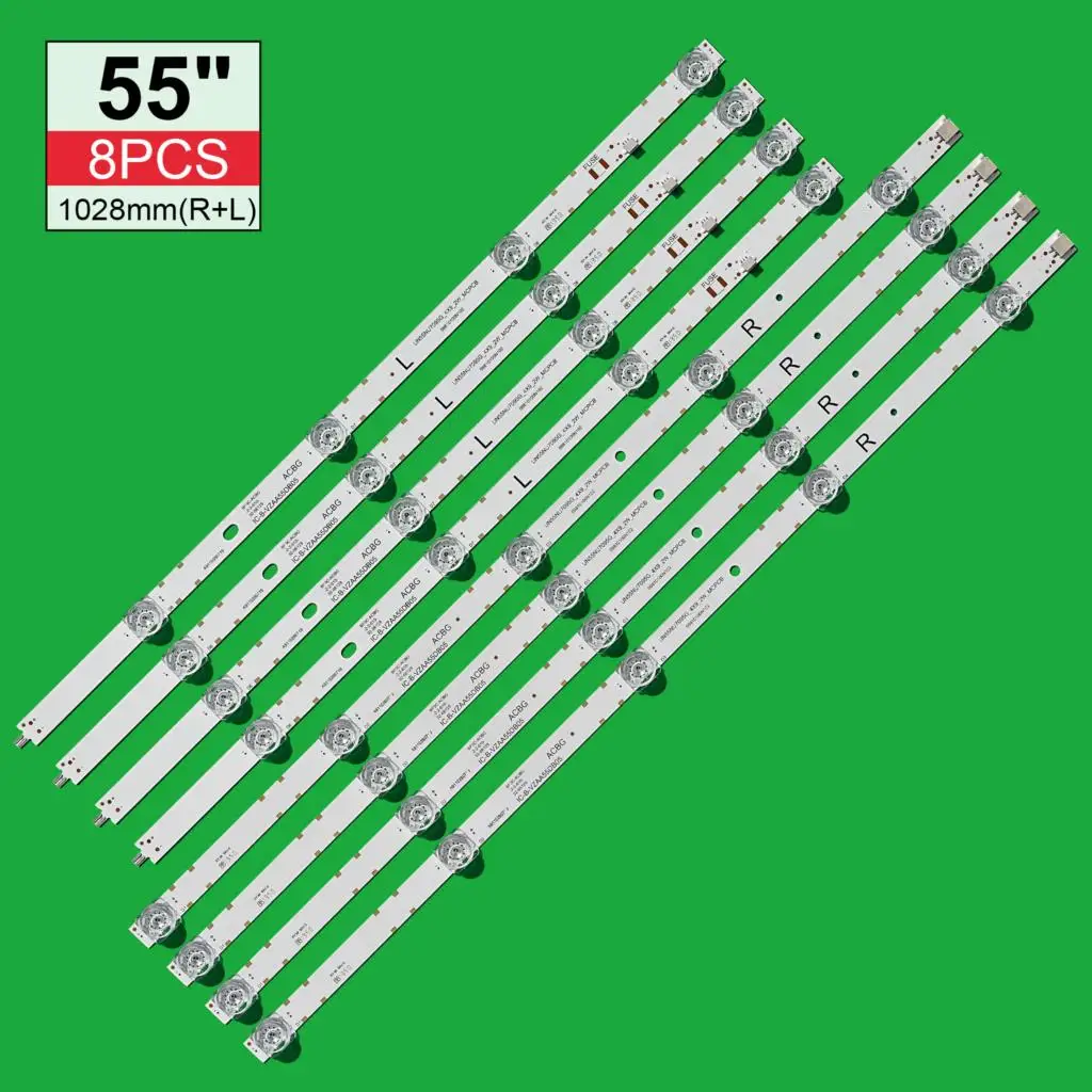 NEW LED backlight strip for Samsung AOT_55_NU7300_NU7100_2X40_3030C Tiras UN55NU7100 UN55NU7095G UE55NU7305K UE55NU7172 Edge
NEW LED backlight strip for Samsung AOT_55_NU7300_NU7100_2X40_3030C Tiras UN55NU7100 UN55NU7095G UE55NU7305K UE55NU7172 Edge
