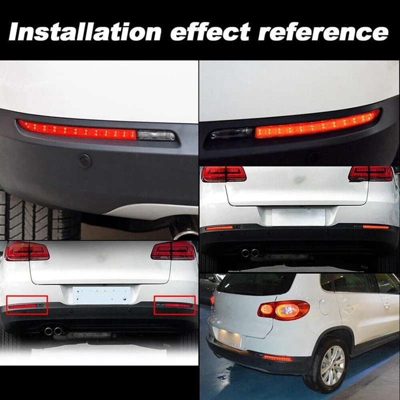 5N0945105 5N0945106 Rear Bumper Reflector Warning Lights LED Brake Lights Car For Volkswagen Touareg 2007-2016 Car Supplies
5N0945105 5N0945106 Rear Bumper Reflector Warning Lights LED Brake Lights Car For Volkswagen Touareg 2007-2016 Car Supplies