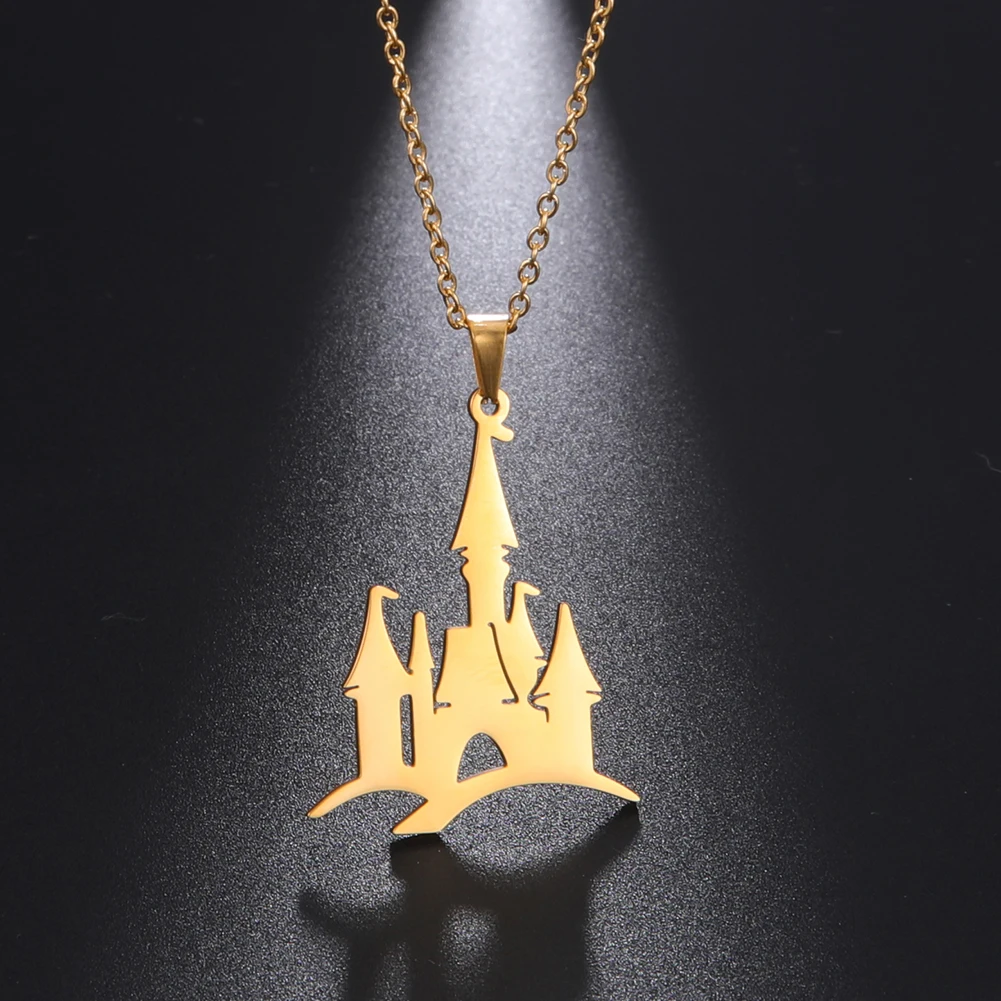 Amaxer Building Pendant Necklace for Men Women Castle Clock Tower Art Choker Necklace Student Daily Wear Jewelry Gift
Amaxer Building Pendant Necklace for Men Women Castle Clock Tower Art Choker Necklace Student Daily Wear Jewelry Gift