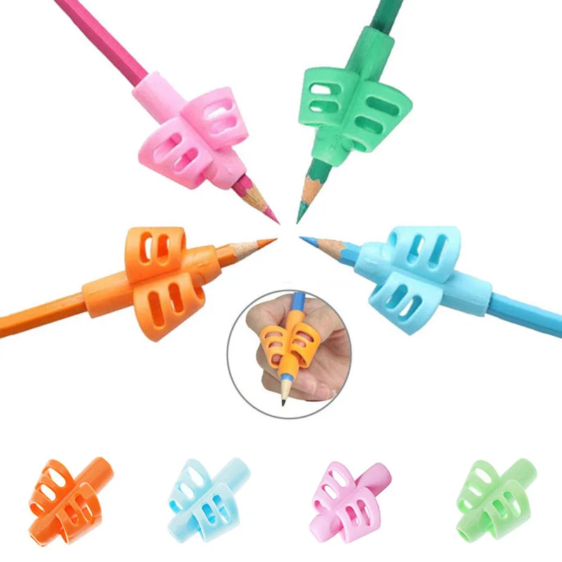 1PC Silicone Two-finger Pen Gripper One Second Positioning and Writing Posture Corrector Children Student Stationery Wholesale
1PC Silicone Two-finger Pen Gripper One Second Positioning and Writing Posture Corrector Children Student Stationery Wholesale