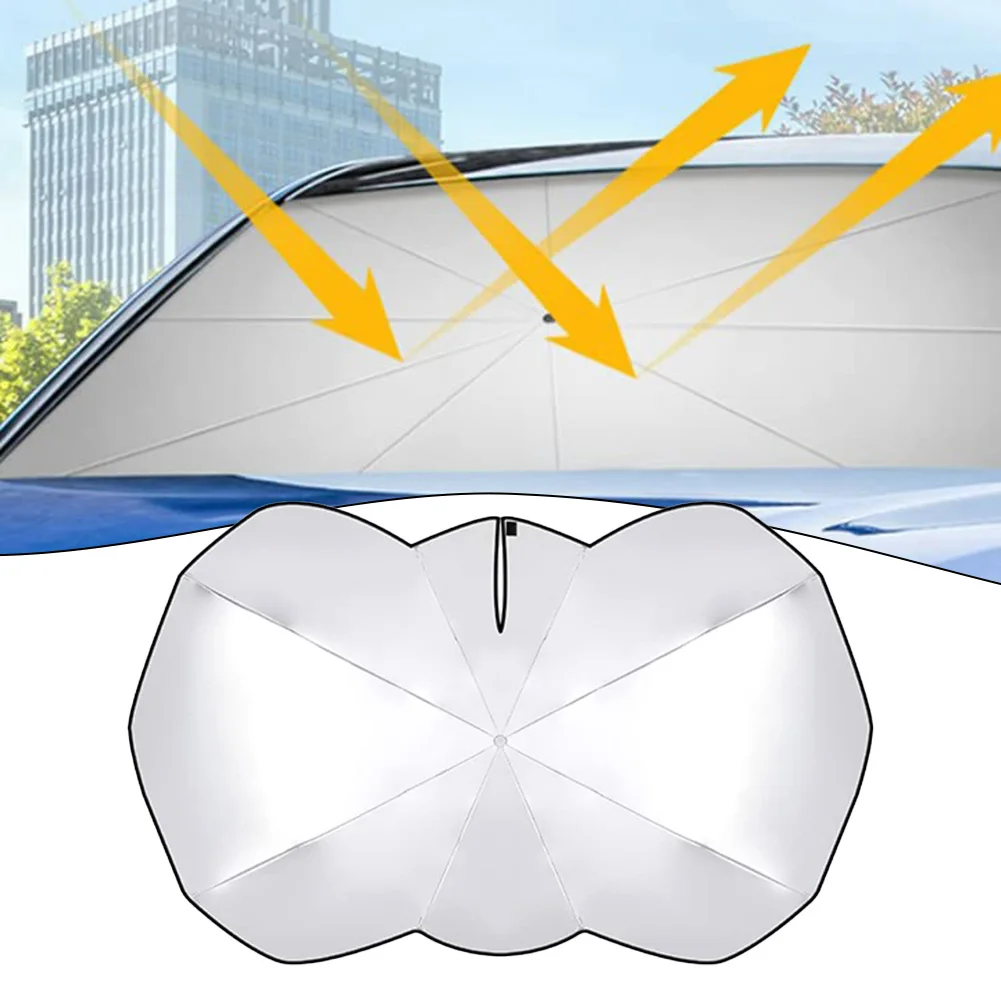 Car Windshield Sun Shade UV Protection Front Window Sunshade Cover Heat Insulation Protector Foldable Visor Umbrella
Car Windshield Sun Shade UV Protection Front Window Sunshade Cover Heat Insulation Protector Foldable Visor Umbrella