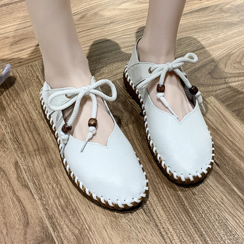 Women Casual Single Shoes 2023 New Spring Soft Sole Non-slip Oxfords Women Flat Shoes Comfort Lace Up Light Woman Walking Shoes
Women Casual Single Shoes 2023 New Spring Soft Sole Non-slip Oxfords Women Flat Shoes Comfort Lace Up Light Woman Walking Shoes