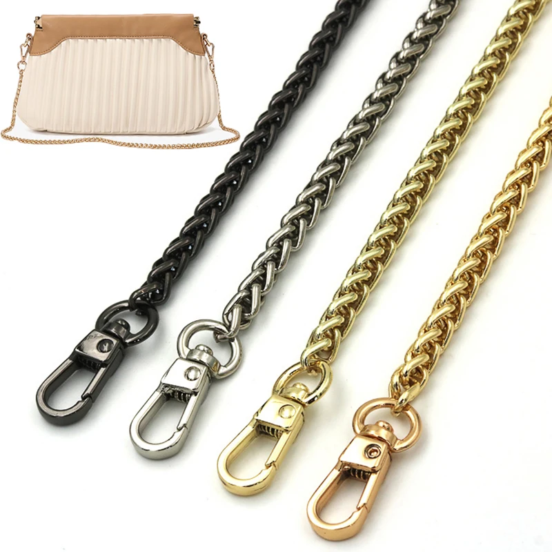 Metal Chain Strap For Bags DIY Handles Crossbody Accessories For Handbag Luxury Brand Detachable Replacement Purse Chain Strap
Metal Chain Strap For Bags DIY Handles Crossbody Accessories For Handbag Luxury Brand Detachable Replacement Purse Chain Strap