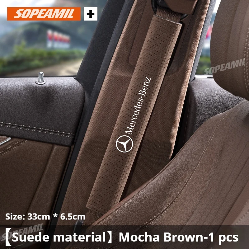 Автомобильный замшевый ремень безопасности, ремни, защитная накладка на плечо Mercedes Benz A B C E S Class SLK GLS GLK GLC GLA Vito CLA CLS ML
Автомобильный замшевый ремень безопасности, ремни, защитная накладка на плечо Mercedes Benz A B C E S Class SLK GLS GLK GLC GLA Vito CLA CLS ML