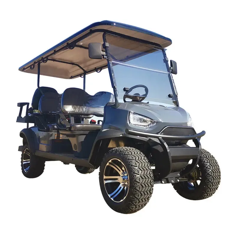 The Latest 2-8 Seat Electric Golf Cart Four-Wheel Off-Road Vehicle Club Outdoor Hunting Camping Sightseeing Car
The Latest 2-8 Seat Electric Golf Cart Four-Wheel Off-Road Vehicle Club Outdoor Hunting Camping Sightseeing Car
