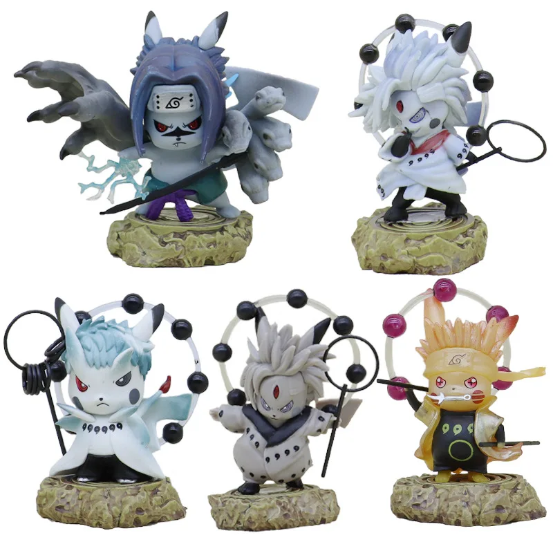 Naruto Pikachu Six Way Yuzhibo with Earth Spot Curse Yinzuo Assistant Office Animation Peripheral Boxed Figure Collection Gifts
Naruto Pikachu Six Way Yuzhibo with Earth Spot Curse Yinzuo Assistant Office Animation Peripheral Boxed Figure Collection Gifts