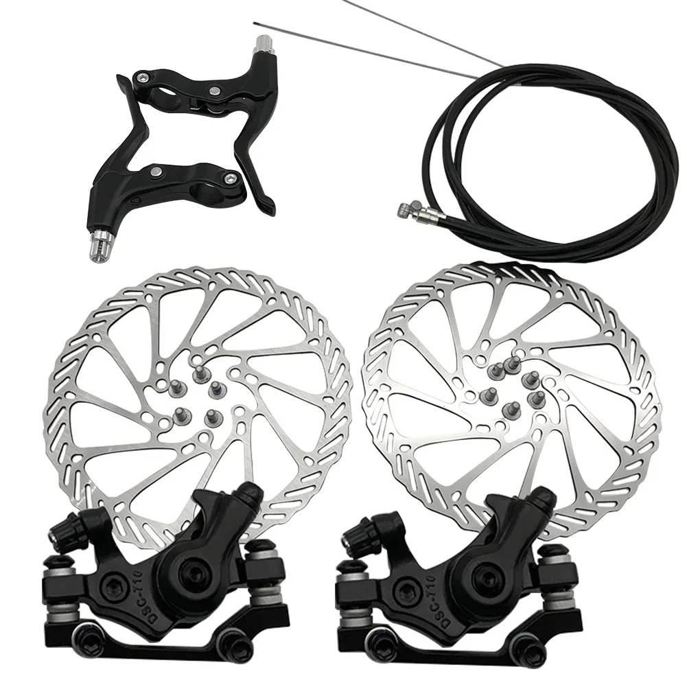 Clamps Mountain Bike Disk Brake Kit Calipers With Screws Repairing Threaded Hubs Lever Bicycle Parts Rotor Front Rear Mechanical
Clamps Mountain Bike Disk Brake Kit Calipers With Screws Repairing Threaded Hubs Lever Bicycle Parts Rotor Front Rear Mechanical