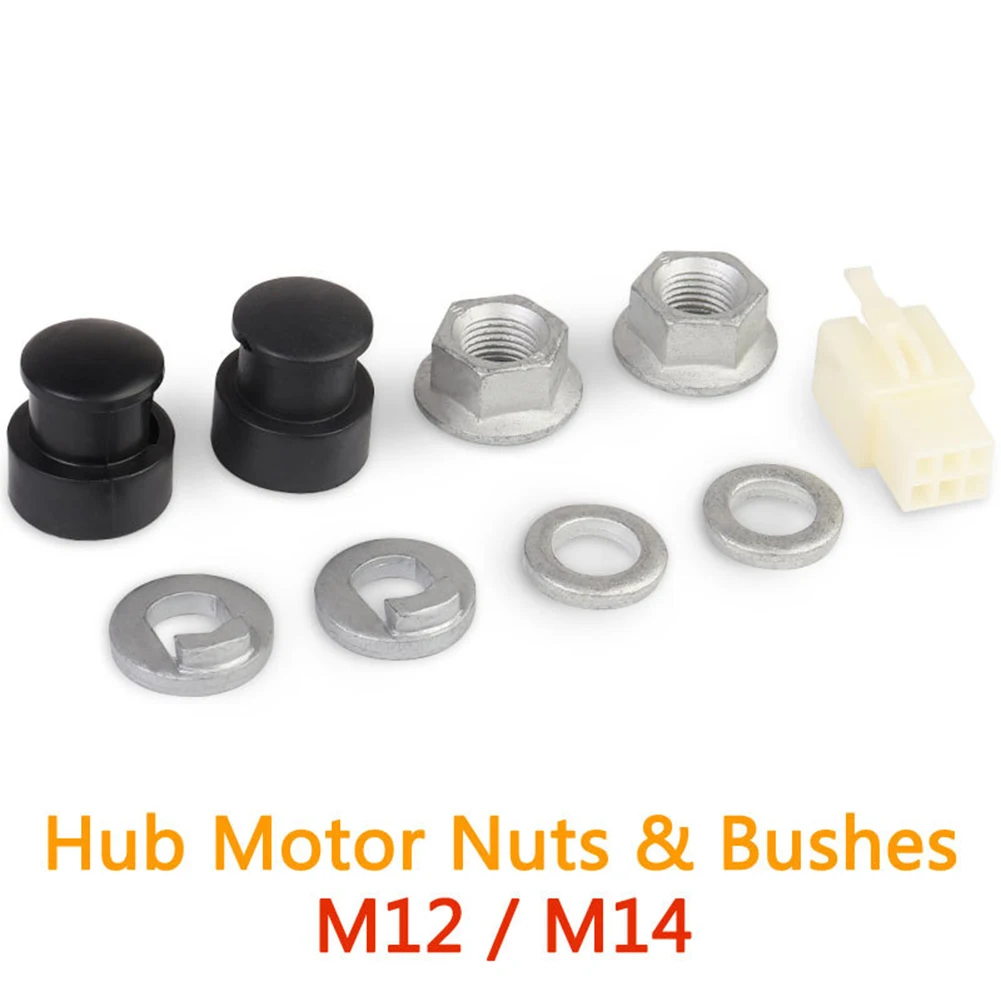 E-Bike Hub Motor Axle M12/M14 Lock Nut Lock Washer Spacer Nut Cover Electric Bicycle Motor Replace Screw Cap Parts Accessories
E-Bike Hub Motor Axle M12/M14 Lock Nut Lock Washer Spacer Nut Cover Electric Bicycle Motor Replace Screw Cap Parts Accessories