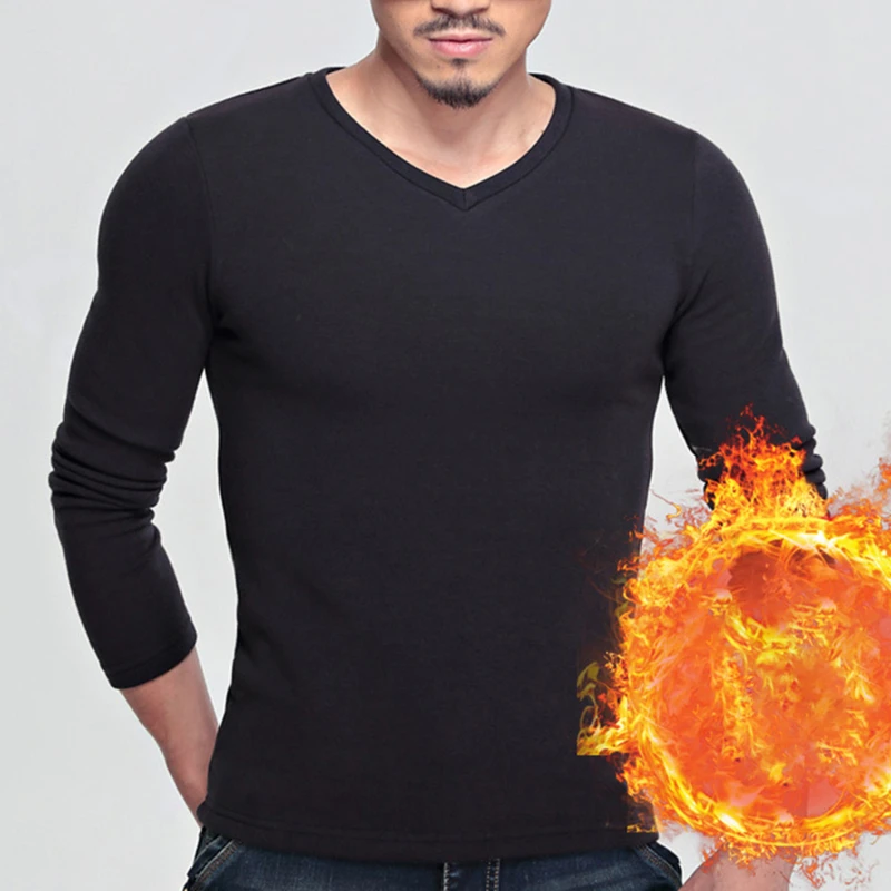 New Winter Men T Shirts Keep Warm Underwear Tops Casual Solid Color Male Undershirt Thick Long Sleeve Simple All-Match Top Shirt
New Winter Men T Shirts Keep Warm Underwear Tops Casual Solid Color Male Undershirt Thick Long Sleeve Simple All-Match Top Shirt