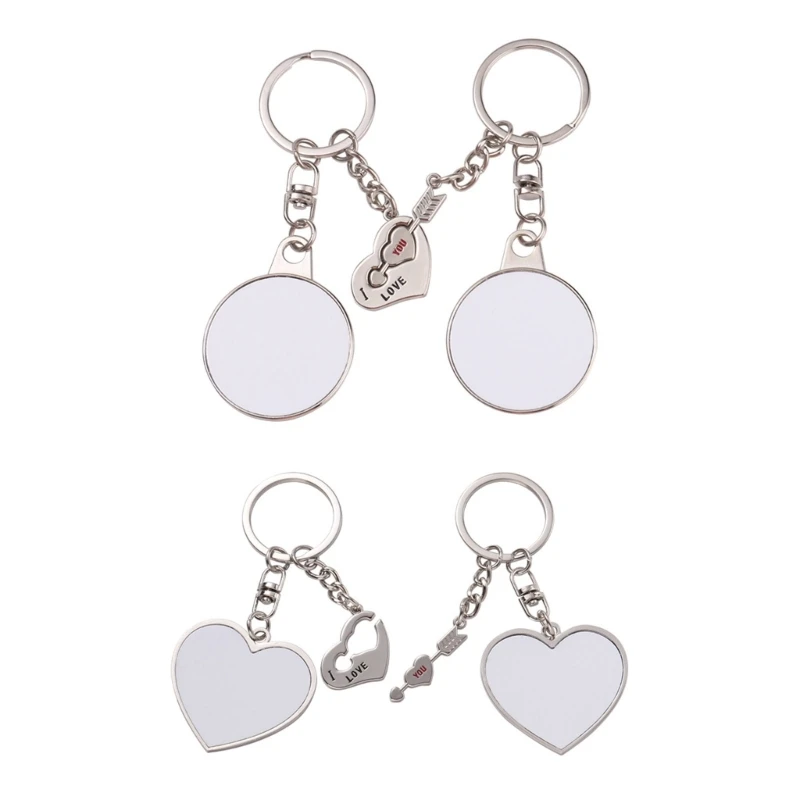 Round Heart Blank Thermal Transfer Couples Keychain Accessories Sublimation Blank Keychain Bag Ornaments Gifts
Round Heart Blank Thermal Transfer Couples Keychain Accessories Sublimation Blank Keychain Bag Ornaments Gifts