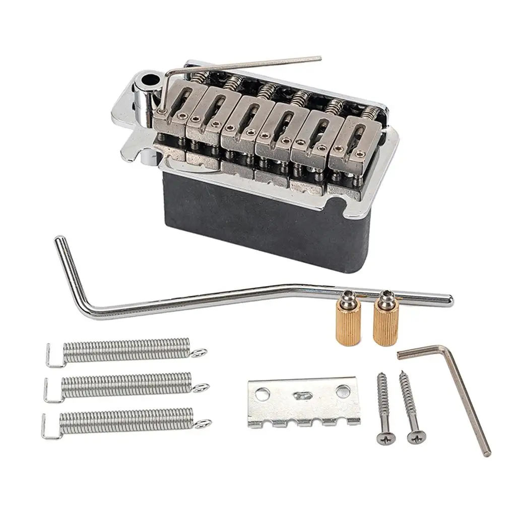 6-струнные гитары седло мост Tailpiece Hardtail Tremolo набор блоков (хром)
6-струнные гитары седло мост Tailpiece Hardtail Tremolo набор блоков (хром)