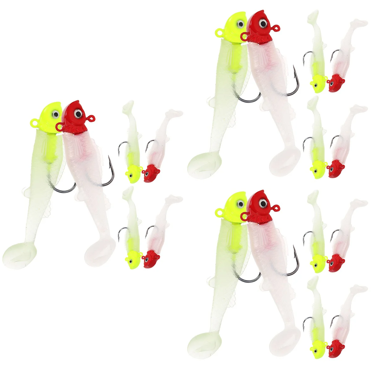 18 Pcs Lures Reusable Lures Artificial Lures Equipment
18 Pcs Lures Reusable Lures Artificial Lures Equipment