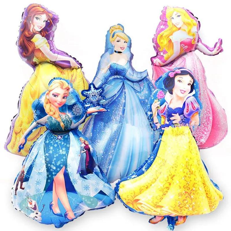 50pcs Disney Princess balloon Cartoon Elsa Princess snow White Cinderella Foil Balloons Children Decorations Baby Shower Globos
50pcs Disney Princess balloon Cartoon Elsa Princess snow White Cinderella Foil Balloons Children Decorations Baby Shower Globos