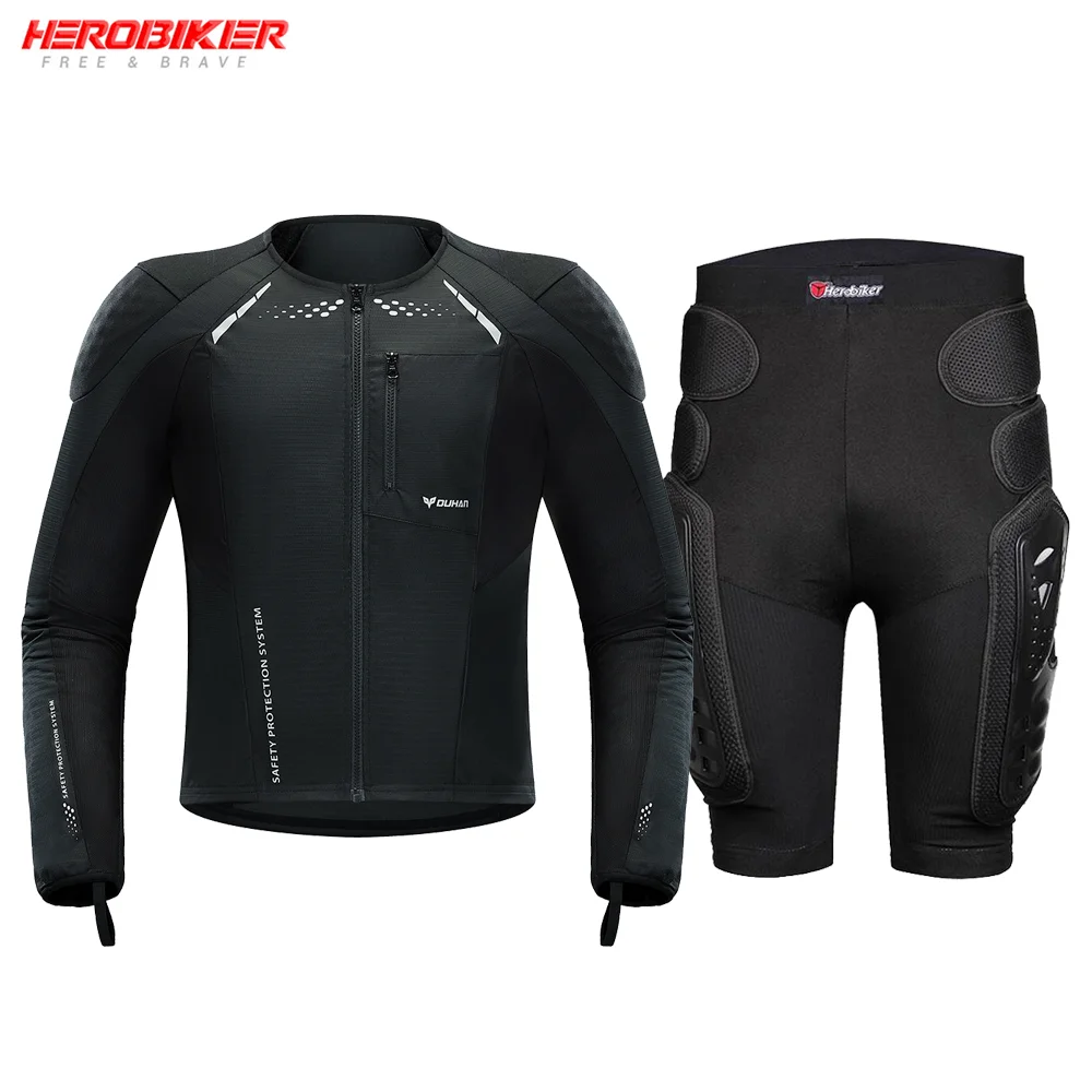 Motorbiker Jacket Set Motorcycle Airflow Armor Suit Rally Motocross Anti-fall Protective Gear Moto Body Protector Racing Armor
Motorbiker Jacket Set Motorcycle Airflow Armor Suit Rally Motocross Anti-fall Protective Gear Moto Body Protector Racing Armor