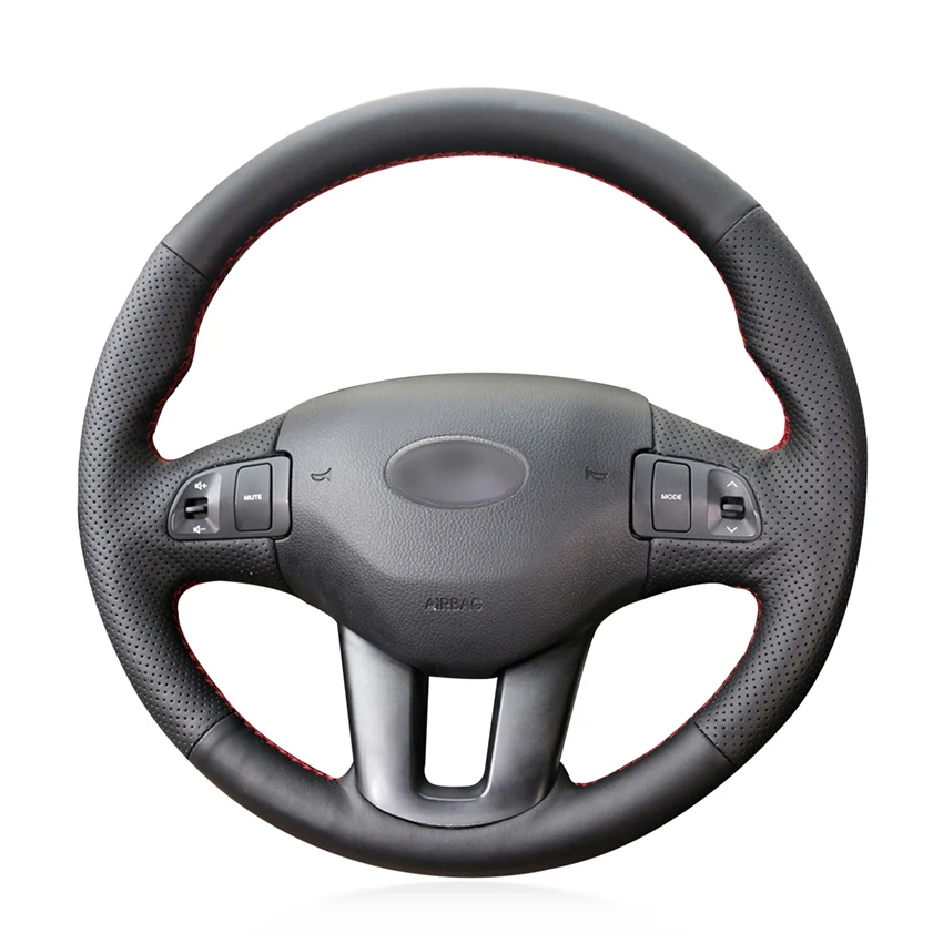 DIY Custom Black Artificial Leather Steering Wheel Cover for Kia Sportage 3 2011-2014 Ceed
DIY Custom Black Artificial Leather Steering Wheel Cover for Kia Sportage 3 2011-2014 Ceed