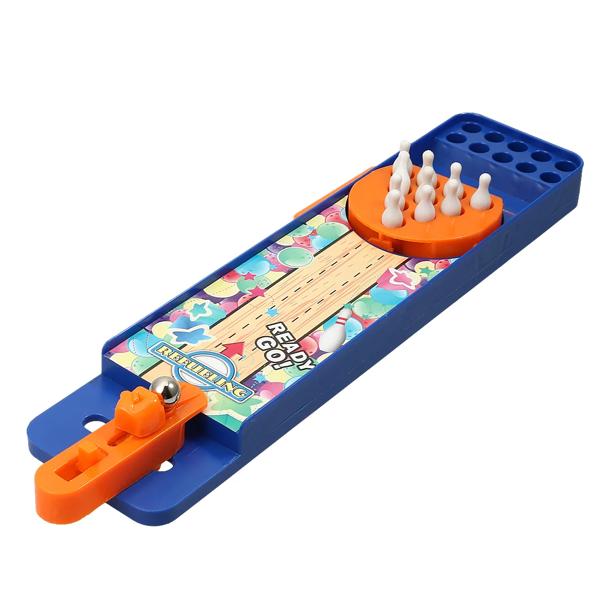 1 Set Desktop Bowling Toy Tabletop Sports Mini Portable Finger Educational Toy for Kids
1 Set Desktop Bowling Toy Tabletop Sports Mini Portable Finger Educational Toy for Kids