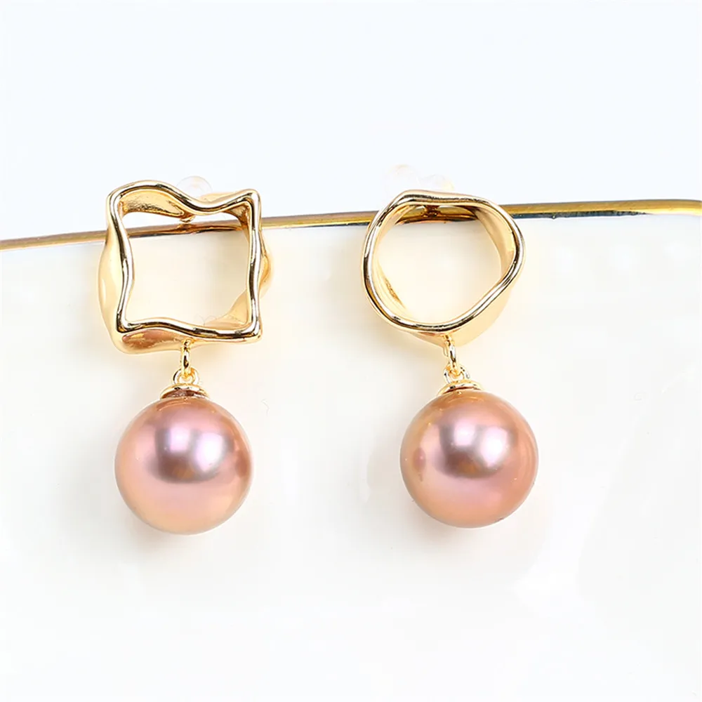 S925 Silver Needle Domestic 14k Gold Injection Gold AB Irregular Pearl Zircon DIY Empty Bracket Stud Earrings
S925 Silver Needle Domestic 14k Gold Injection Gold AB Irregular Pearl Zircon DIY Empty Bracket Stud Earrings