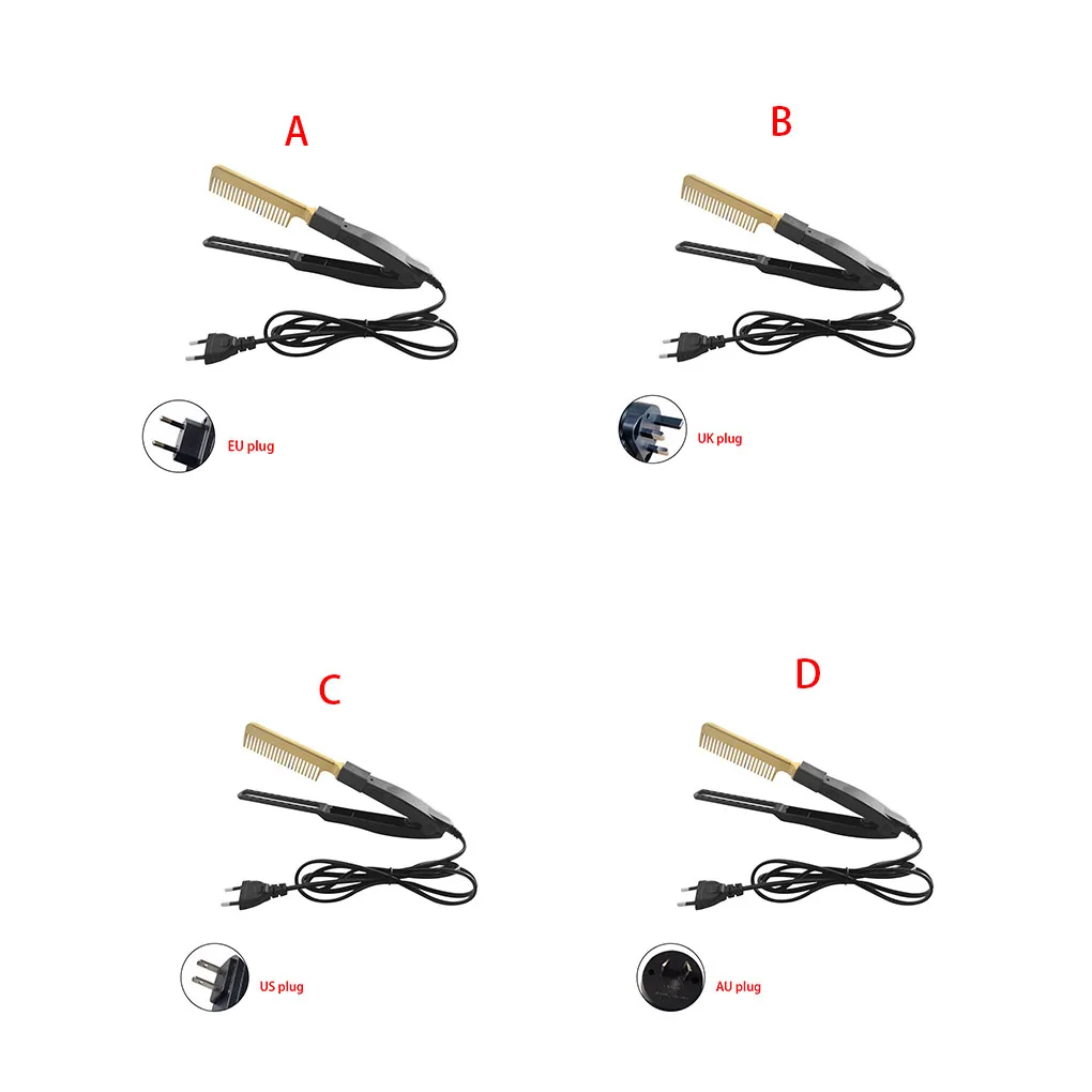 Foldable Hair Comb Hair Straight Styler Hot Heating Hair Straightener Wet Dry Use Brush Comb Corrugation Portable Hair Tools
Foldable Hair Comb Hair Straight Styler Hot Heating Hair Straightener Wet Dry Use Brush Comb Corrugation Portable Hair Tools