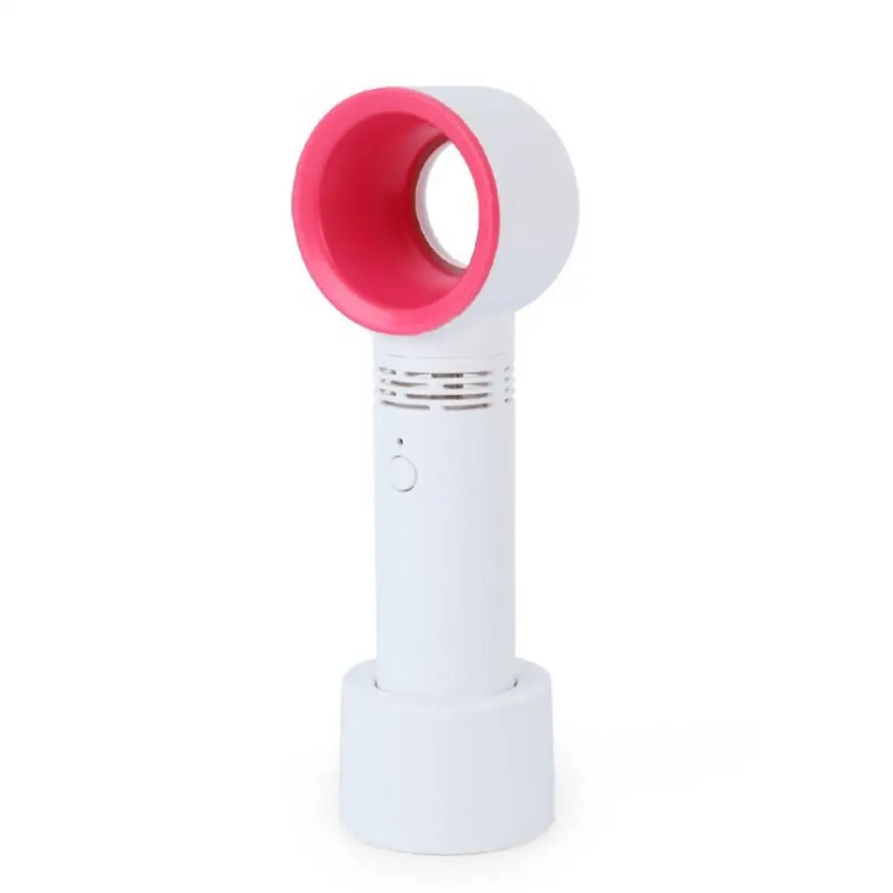 

Hand-held Fan Rechargeable 360 ° Suction Bladeless Fan Silent Portable Electric Fans Easy To Use Air Cooling Fans Air Colder