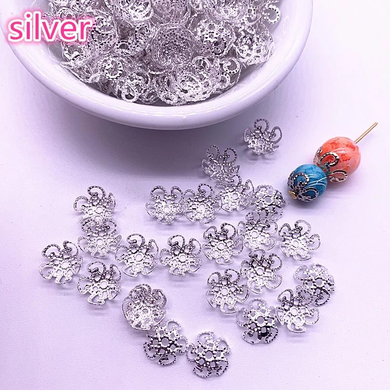 New 150pcs 8/10mm Hollow Flower Findings Cone End Beads Cap Filigree DIY Jewelry Making #04
New 150pcs 8/10mm Hollow Flower Findings Cone End Beads Cap Filigree DIY Jewelry Making #04