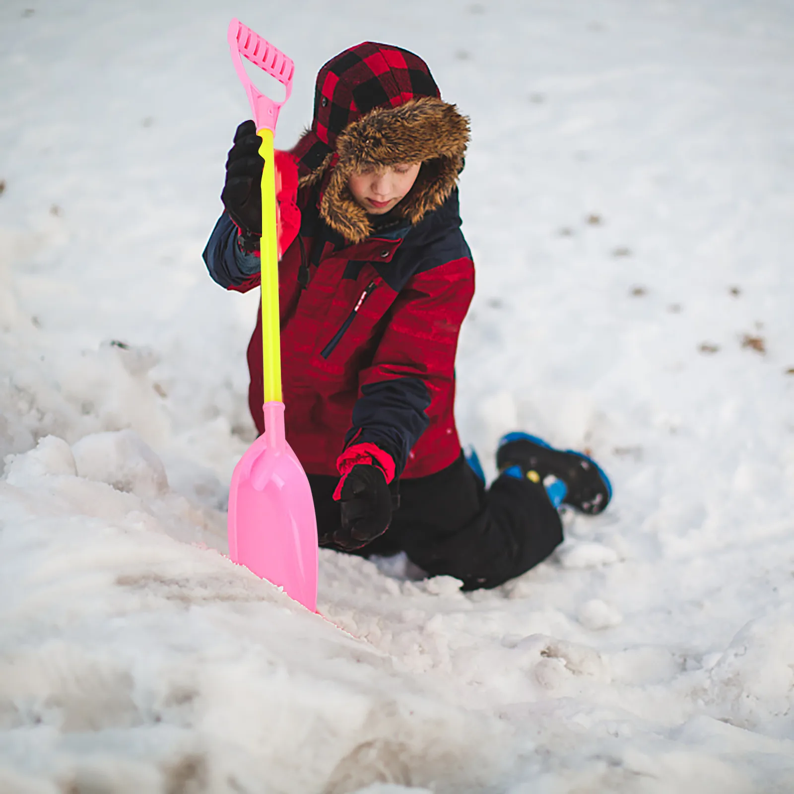 Children's Snow Shovel Beach Spade Hard Plastic Handle Winter Snow Shovels Children Kids Toys Multifunctional Accessories 1Pcs
Children's Snow Shovel Beach Spade Hard Plastic Handle Winter Snow Shovels Children Kids Toys Multifunctional Accessories 1Pcs