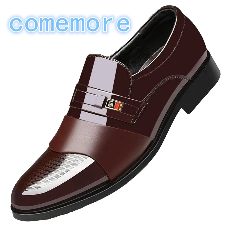 Fashion Business Dress Men Shoes Formal Slip On Dress Shoes Mens Oxfords Footwear High Quality Leather Shoes For Men Loafers
Fashion Business Dress Men Shoes Formal Slip On Dress Shoes Mens Oxfords Footwear High Quality Leather Shoes For Men Loafers