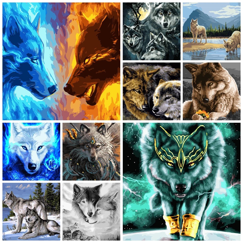Paint girl DIY Painting By Numbers animal wolf 40x50cm VA-0988 drawing by numbers drawing set 2022
Paint girl DIY Painting By Numbers animal wolf 40x50cm VA-0988 drawing by numbers drawing set 2022