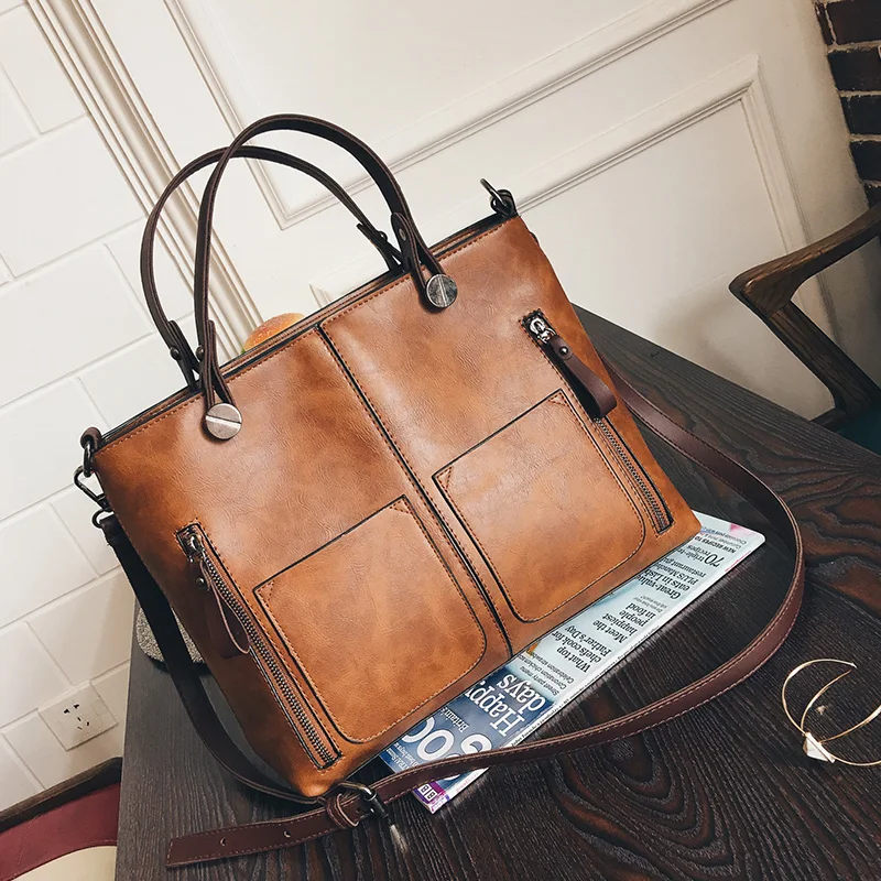 2022 Brand Luxury Handbags Women Bags Designer Double Pocket Vintage Handbag Casual Messenger Bag Large Capacity Shoulder Bags
2022 Brand Luxury Handbags Women Bags Designer Double Pocket Vintage Handbag Casual Messenger Bag Large Capacity Shoulder Bags