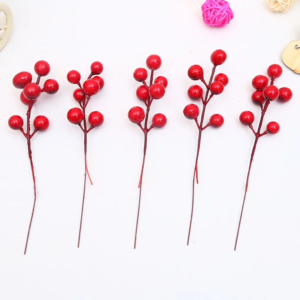 10pcs Christmas Red Berries Artificial Pine Branches Fake Plant for Home Vase Christmas Tree Ornaments Xmas Party New Year 2023
10pcs Christmas Red Berries Artificial Pine Branches Fake Plant for Home Vase Christmas Tree Ornaments Xmas Party New Year 2023