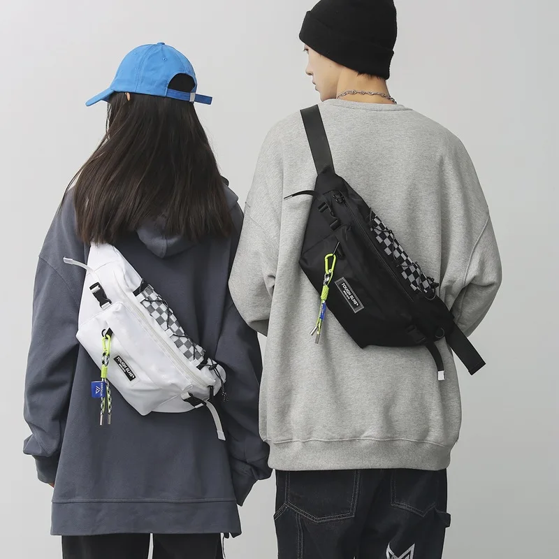 Organizer Crossbody Bag with Decoration Light Waist Bag Men White Backpack Street Trends Crossbody Bag Couple's Fanny Pack
Organizer Crossbody Bag with Decoration Light Waist Bag Men White Backpack Street Trends Crossbody Bag Couple's Fanny Pack