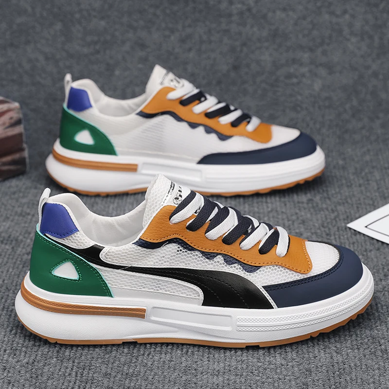 Trendy 2023 Chunky Sneakers Men Designer Platform Trainers Men Vulcanized Sneakers Casual Mesh Breathable Shoes tenis masculino
Trendy 2023 Chunky Sneakers Men Designer Platform Trainers Men Vulcanized Sneakers Casual Mesh Breathable Shoes tenis masculino