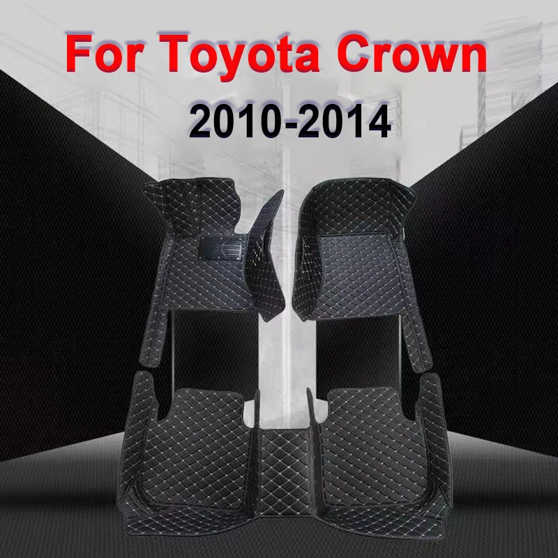 Car floor mats for Toyota Crown 2010-2014 Custom auto foot Pads automobile carpet cover car accessories 
Car floor mats for Toyota Crown 2010-2014 Custom auto foot Pads automobile carpet cover car accessories