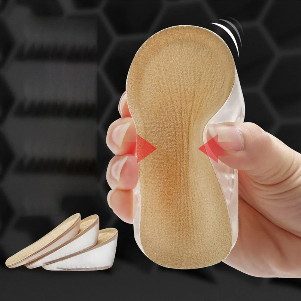 2 Pairs Booster Pad Foot Insoles Men Heightening Increase Feet Cushions Inner Shoes Pads Heel Gel Miss
2 Pairs Booster Pad Foot Insoles Men Heightening Increase Feet Cushions Inner Shoes Pads Heel Gel Miss