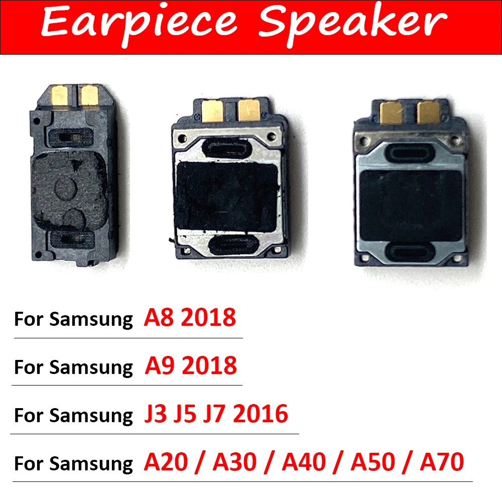 

Original Earpiece Ear Sound Top Speaker Receiver earphone Replace For Samsung A20 A30 A40 A50 A70 J3 J5 J7 2016 A8 A9 2018 A920
