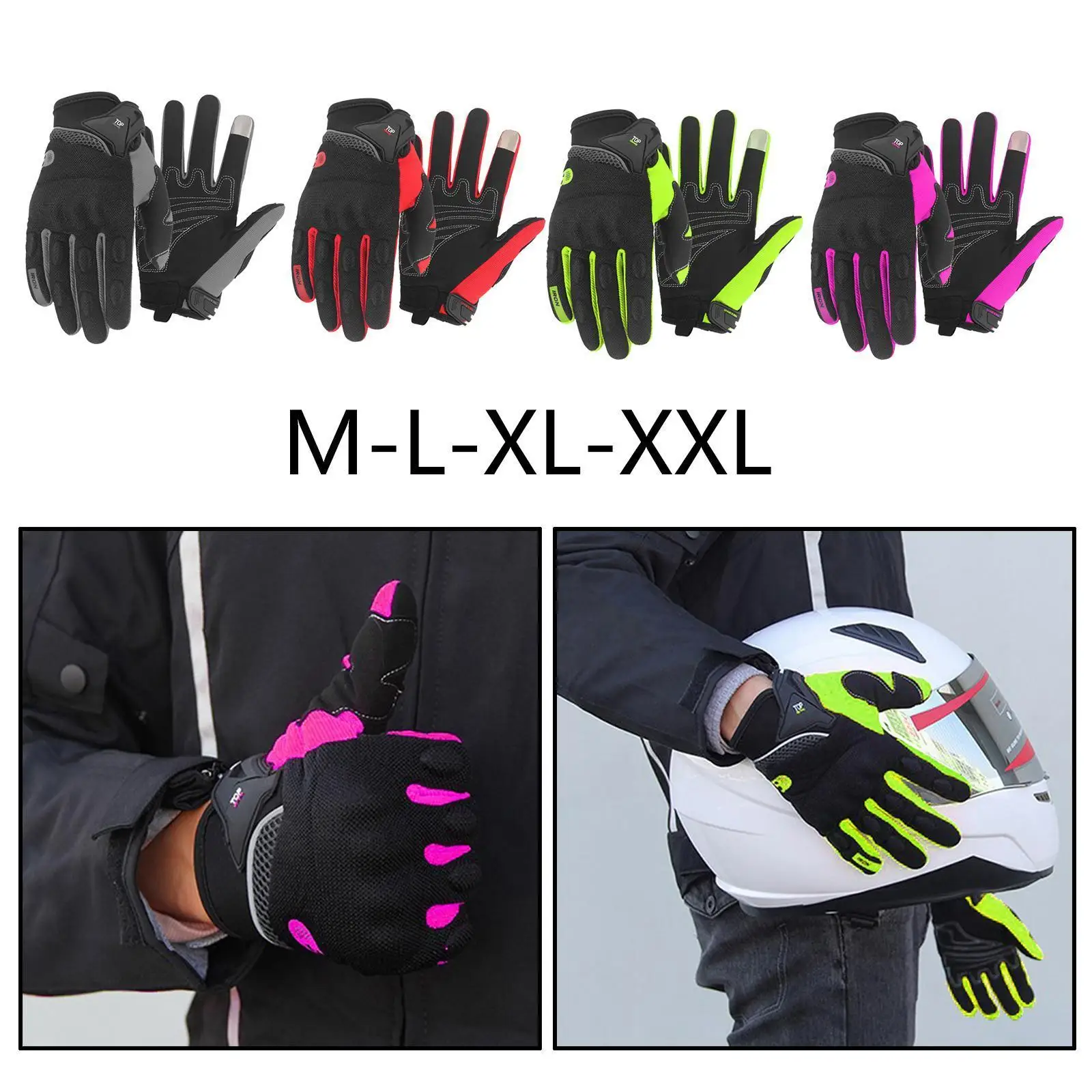 Summer Breathable Motorcycle Motorbike Gloves Full Finger Touchscreen Mountain Riding Sports Protection for Men Women
Summer Breathable Motorcycle Motorbike Gloves Full Finger Touchscreen Mountain Riding Sports Protection for Men Women