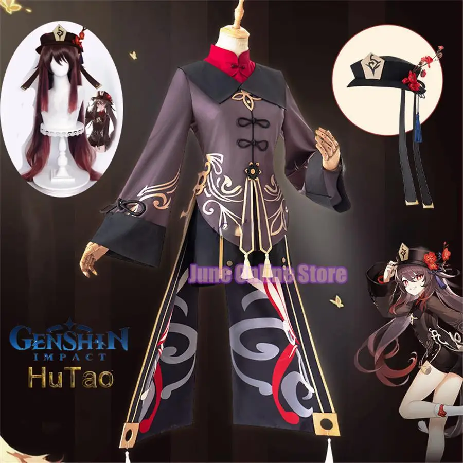 Game Genshin Impact Hutao Cosplay Costume Uniform Wig Cosplay Anime Game Hu Tao Chinese Style Halloween Costumes For Women Anime
Game Genshin Impact Hutao Cosplay Costume Uniform Wig Cosplay Anime Game Hu Tao Chinese Style Halloween Costumes For Women Anime